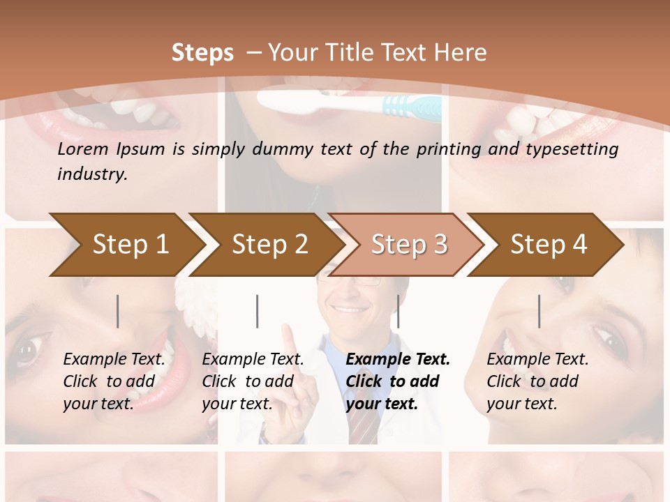 Dentistry Family Women PowerPoint Template