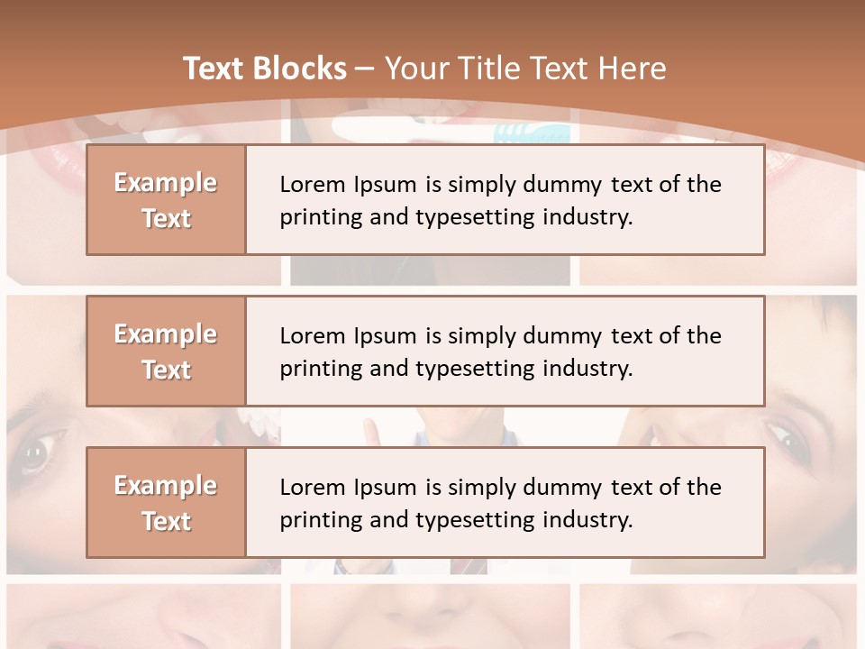 Dentistry Family Women PowerPoint Template
