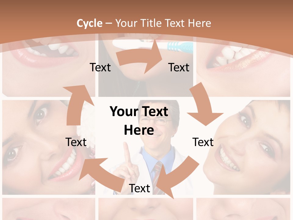 Dentistry Family Women PowerPoint Template