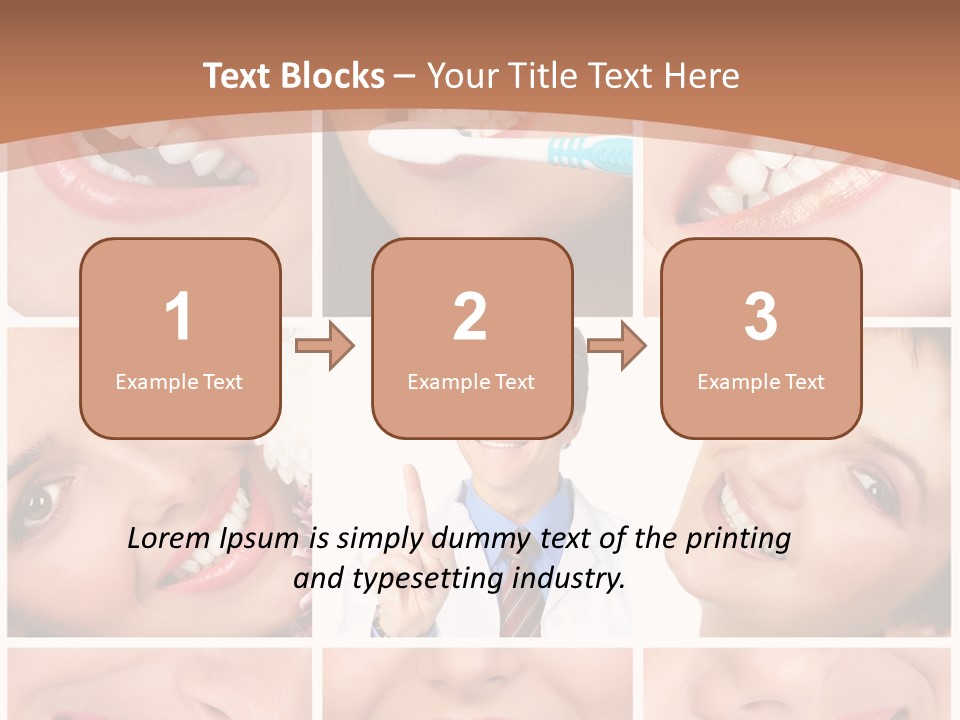 Dentistry Family Women PowerPoint Template