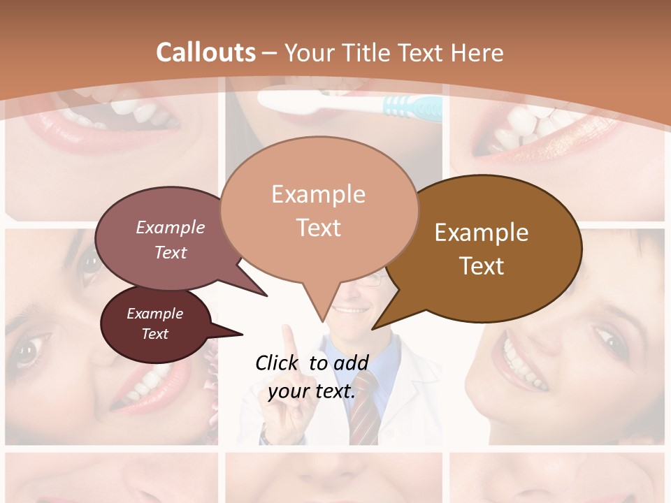 Dentistry Family Women PowerPoint Template