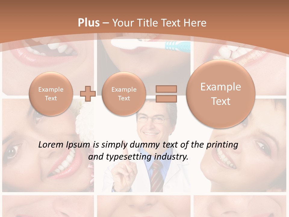 Dentistry Family Women PowerPoint Template