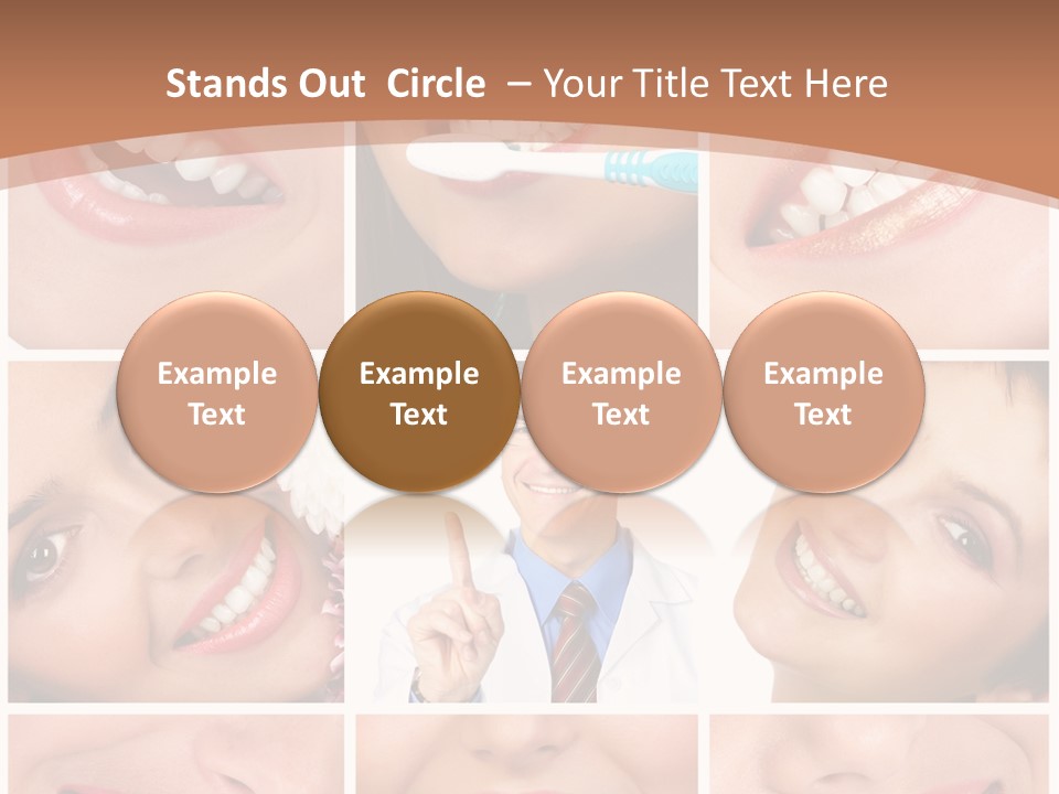 Dentistry Family Women PowerPoint Template