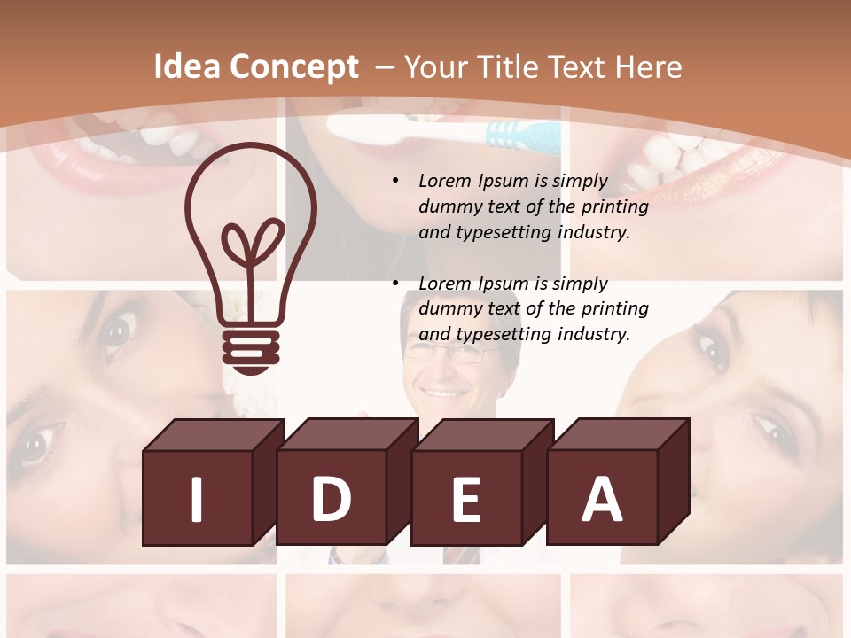 Dentistry Family Women PowerPoint Template