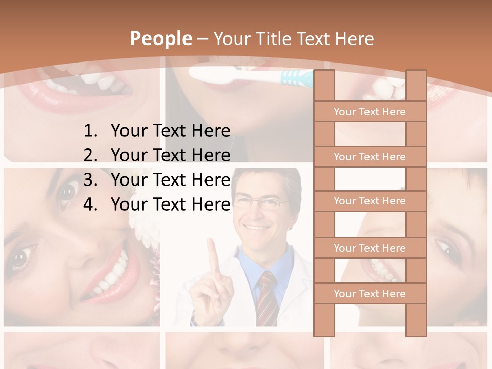 Dentistry Family Women PowerPoint Template