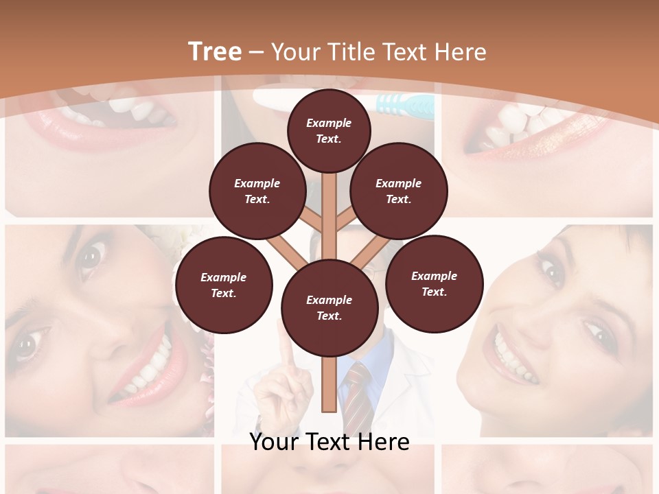 Dentistry Family Women PowerPoint Template