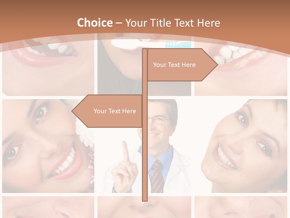 Dentistry Family Women PowerPoint Template