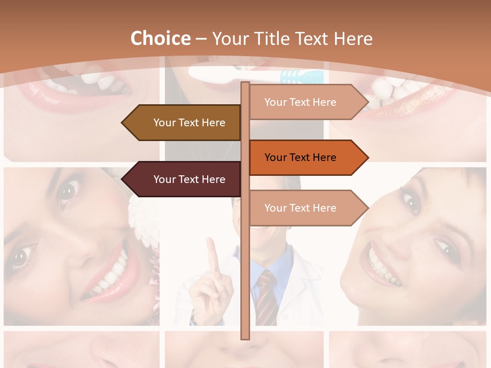Dentistry Family Women PowerPoint Template