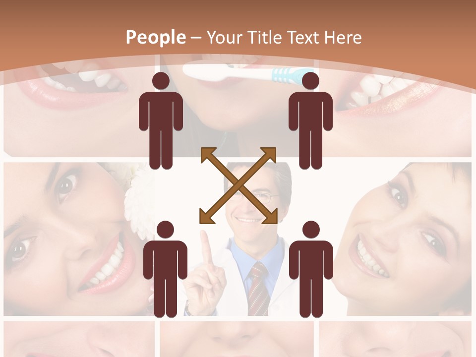 Dentistry Family Women PowerPoint Template