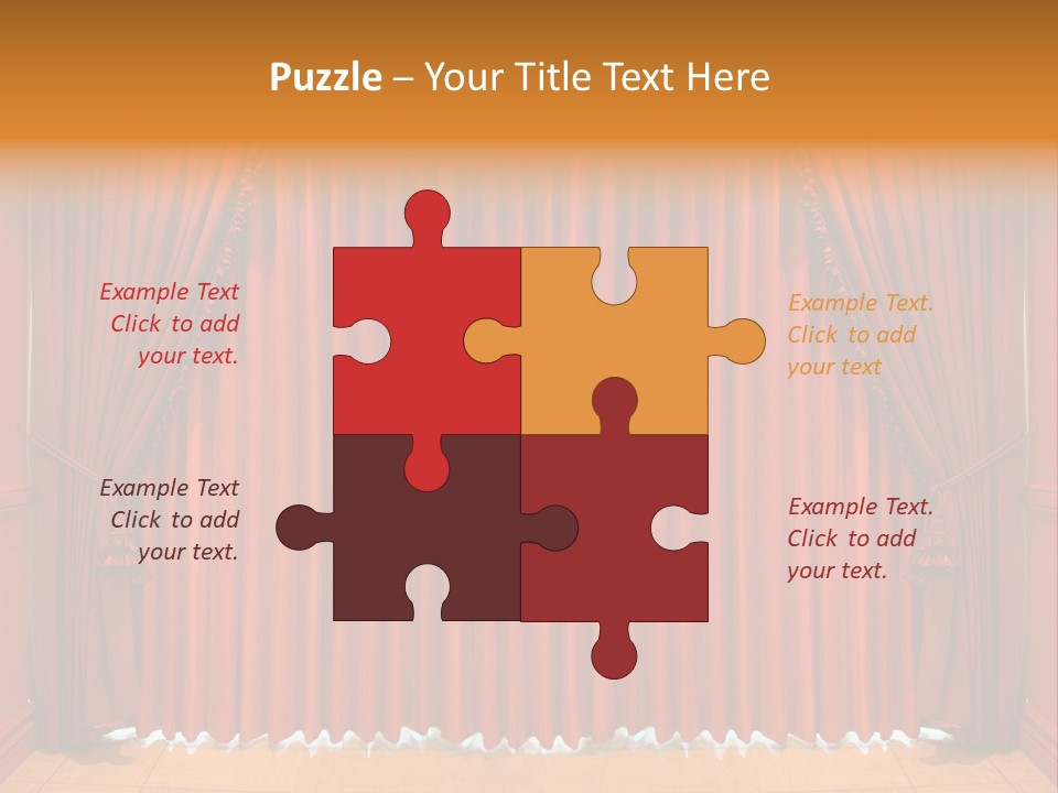 Dressing Material Decoration PowerPoint Template