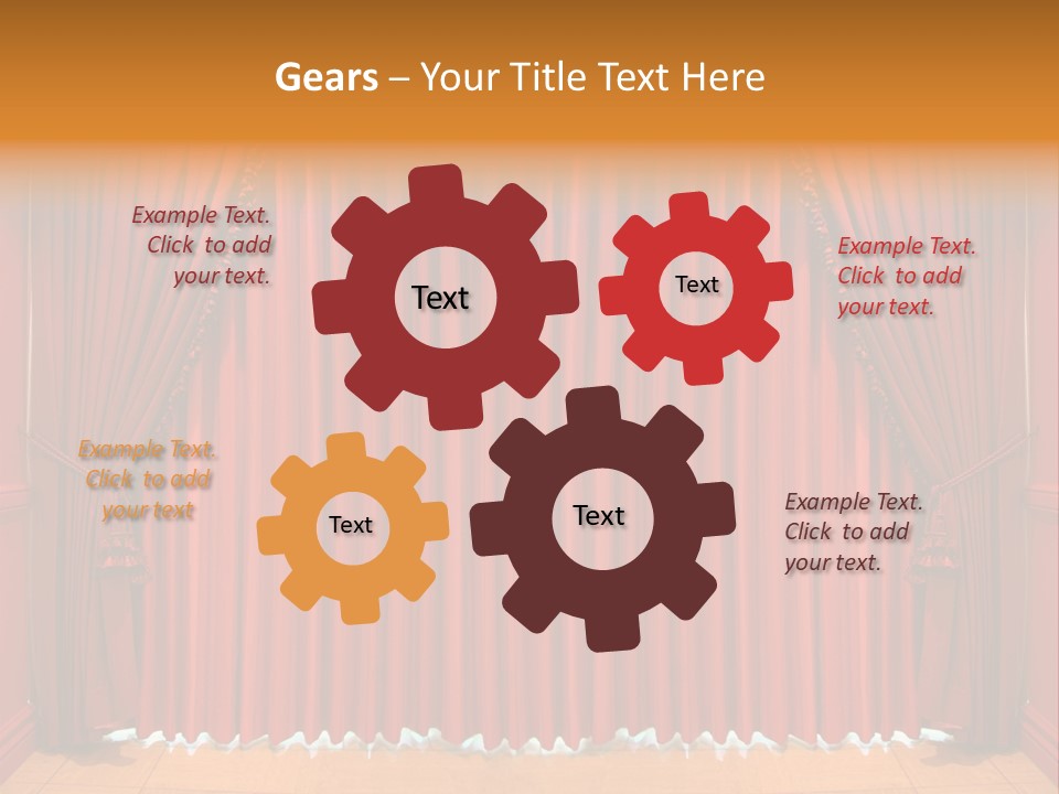 Dressing Material Decoration PowerPoint Template