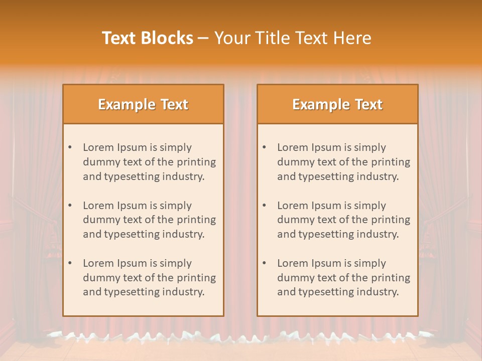 Dressing Material Decoration PowerPoint Template