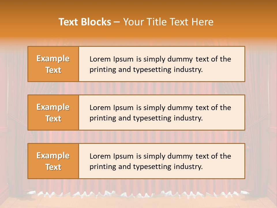 Dressing Material Decoration PowerPoint Template