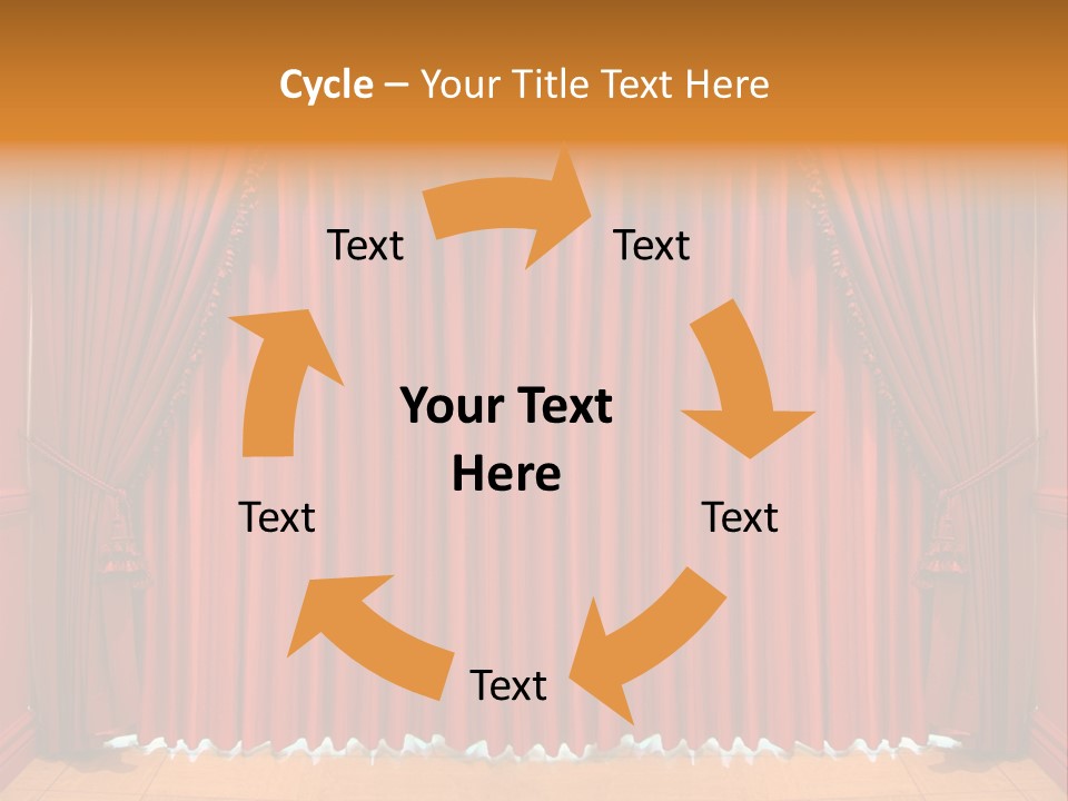 Dressing Material Decoration PowerPoint Template