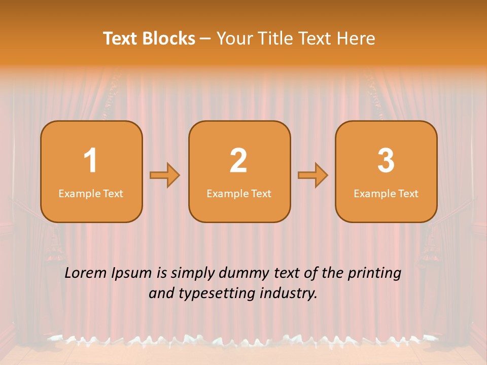 Dressing Material Decoration PowerPoint Template