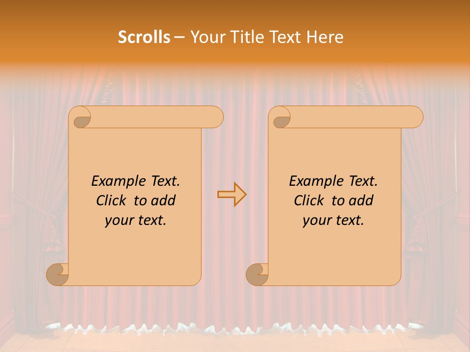 Dressing Material Decoration PowerPoint Template