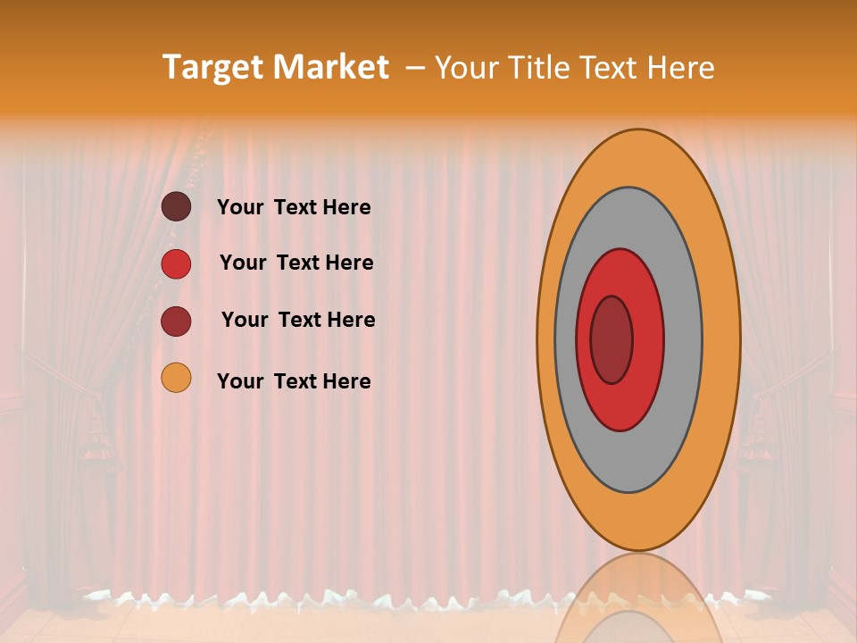 Dressing Material Decoration PowerPoint Template