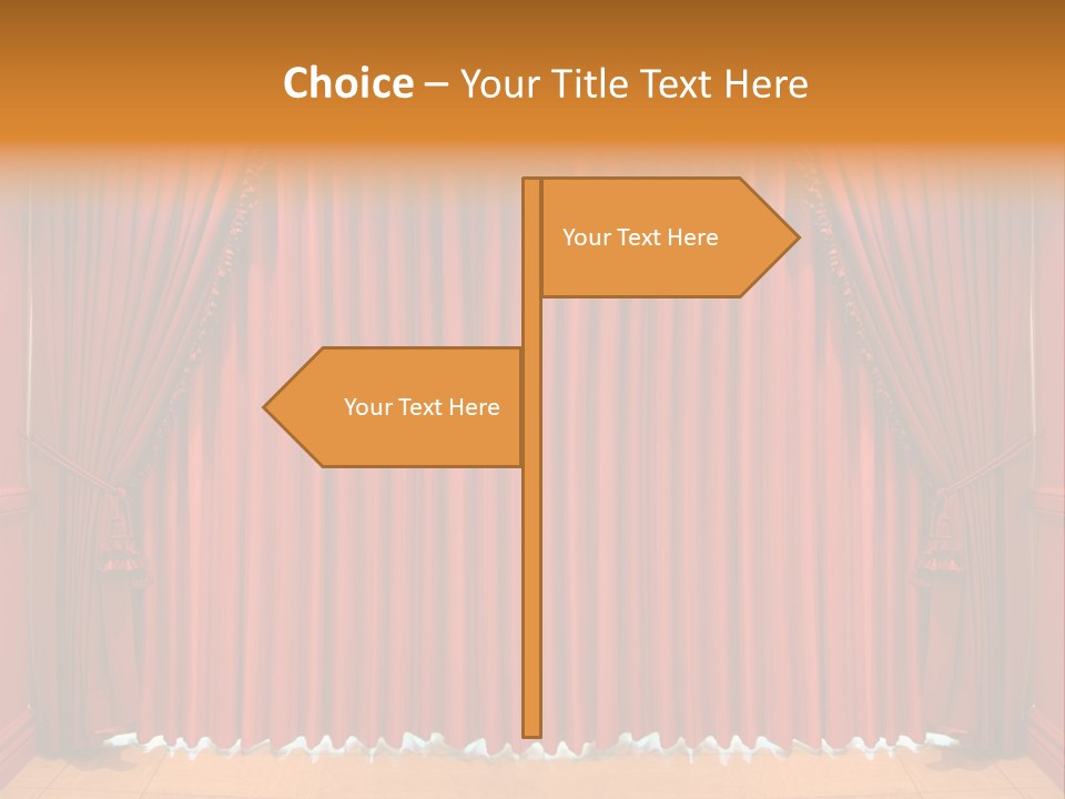 Dressing Material Decoration PowerPoint Template