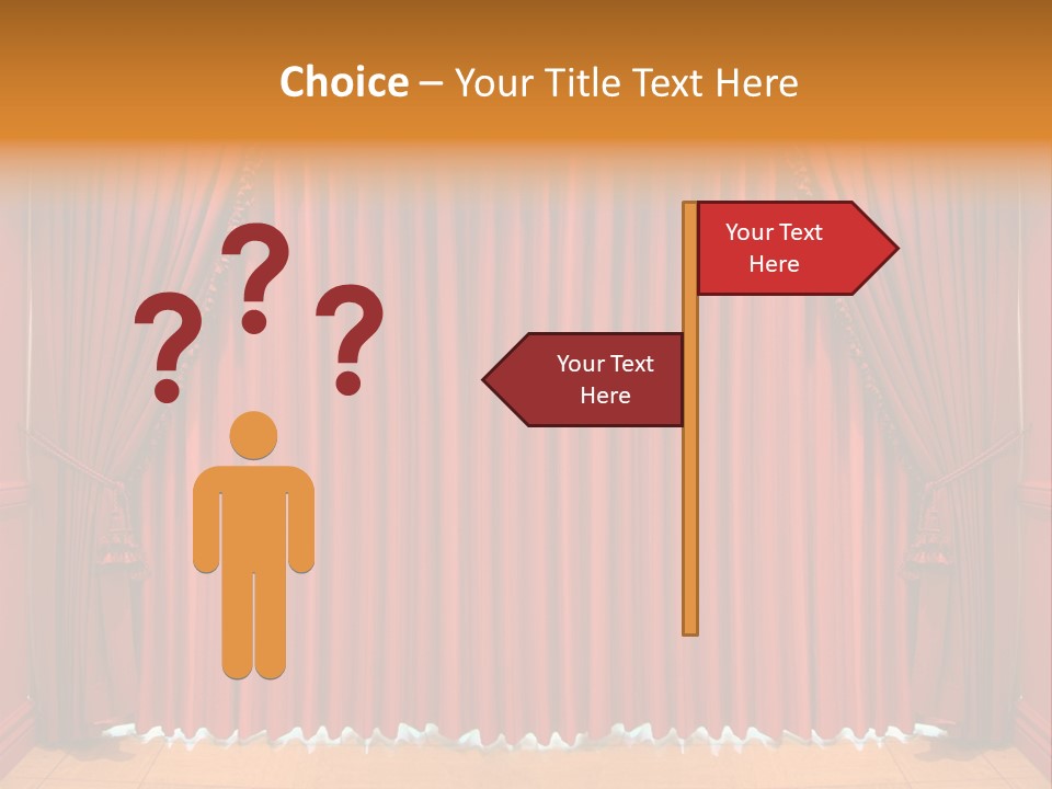 Dressing Material Decoration PowerPoint Template
