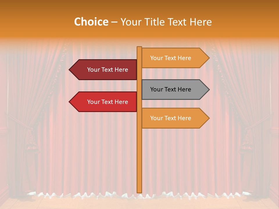 Dressing Material Decoration PowerPoint Template