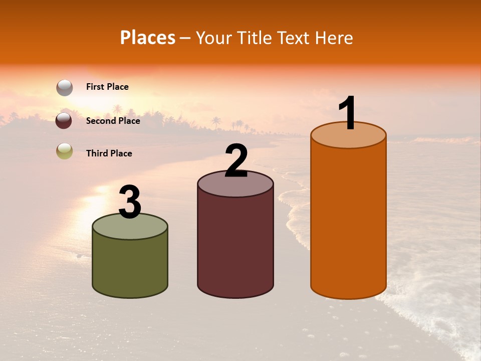 Dusk Travel Lagoon PowerPoint Template