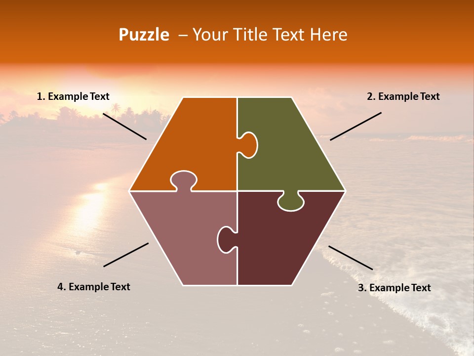 Dusk Travel Lagoon PowerPoint Template