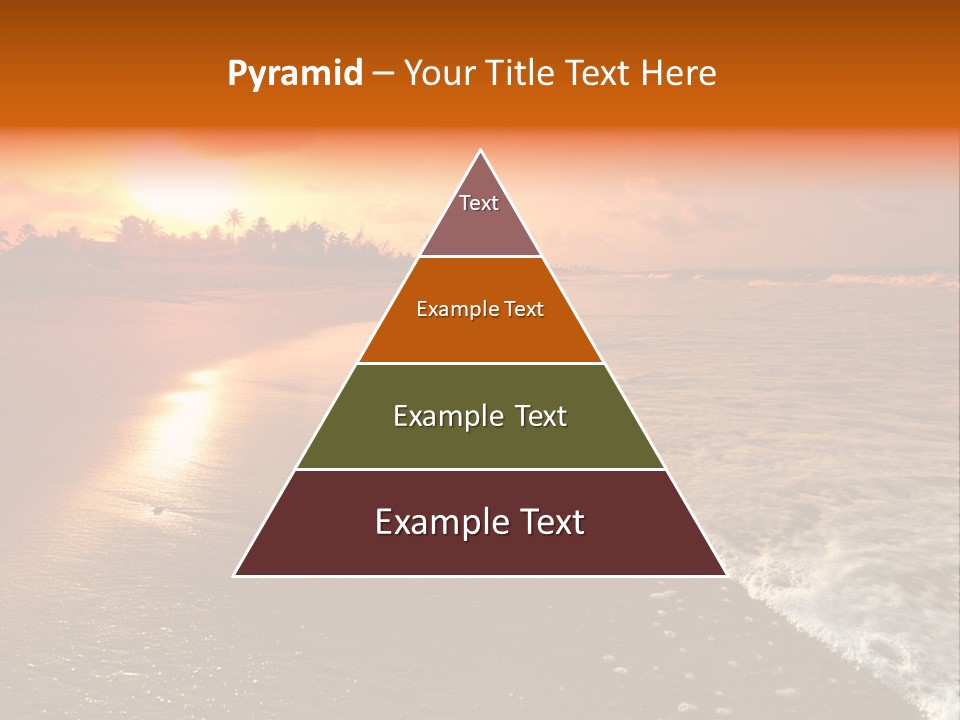 Dusk Travel Lagoon PowerPoint Template