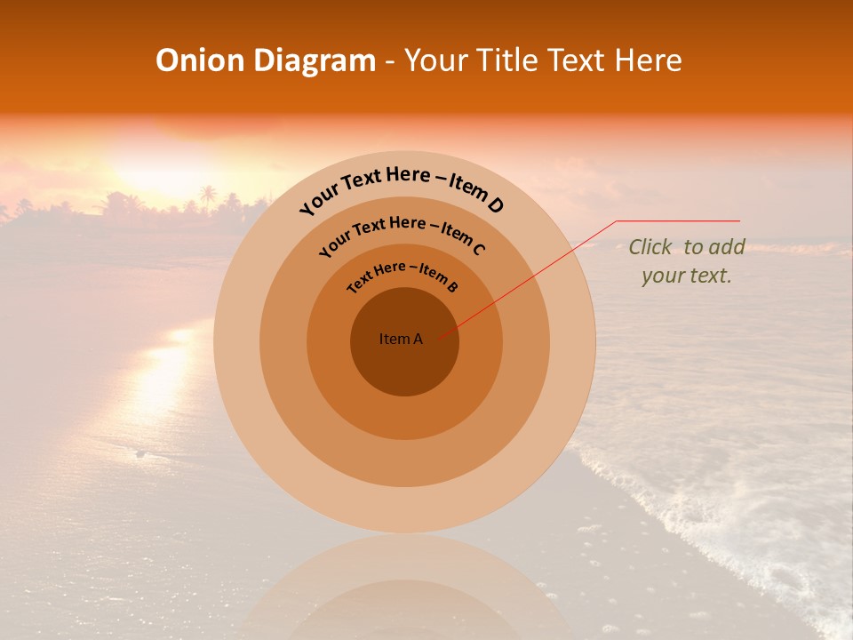Dusk Travel Lagoon PowerPoint Template