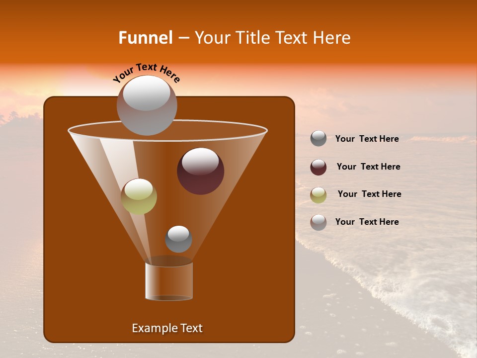 Dusk Travel Lagoon PowerPoint Template