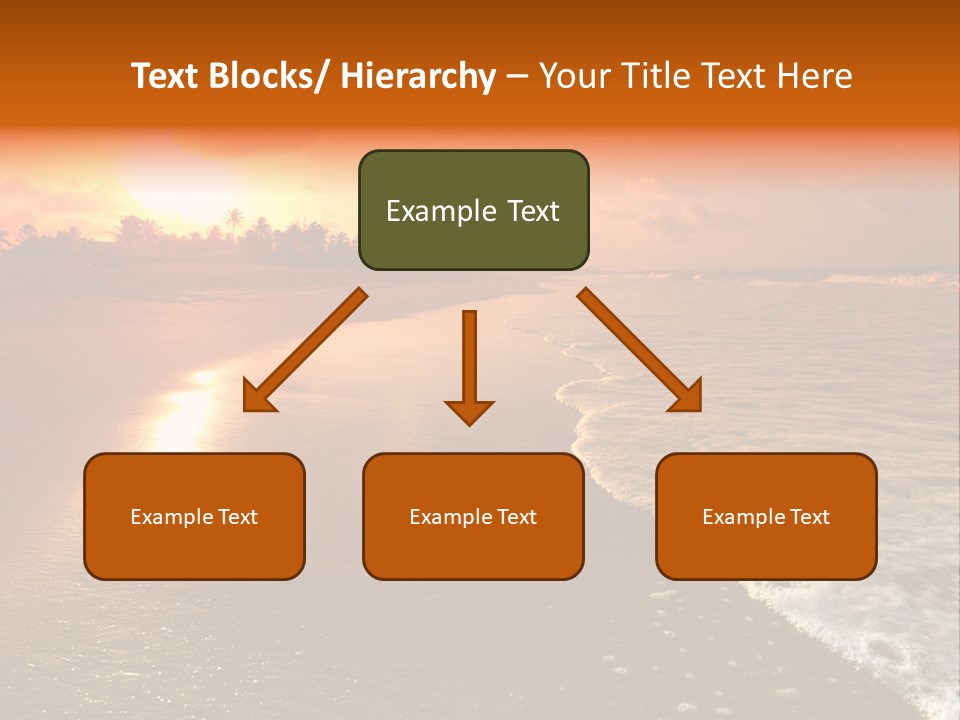 Dusk Travel Lagoon PowerPoint Template