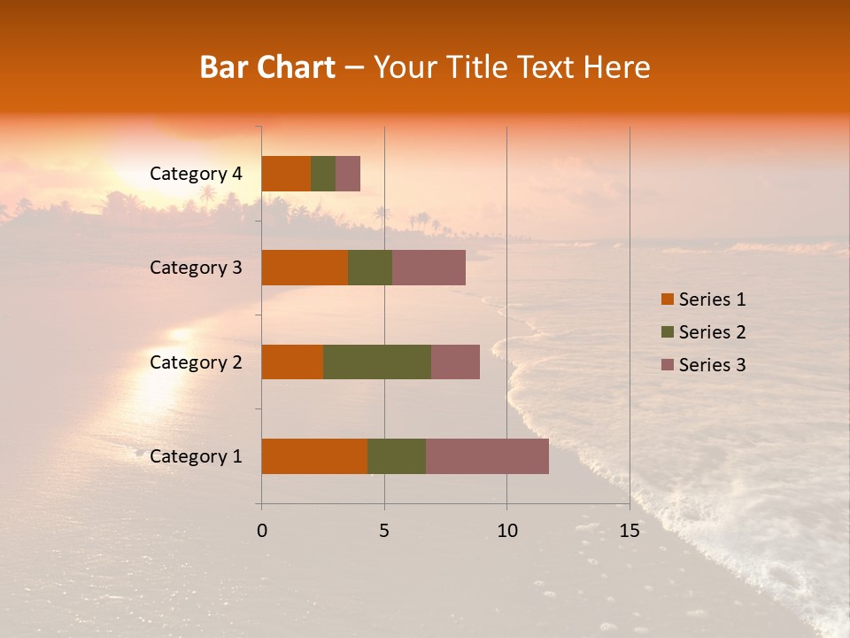 Dusk Travel Lagoon PowerPoint Template