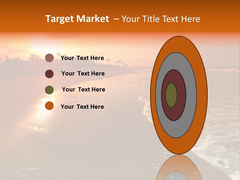 Dusk Travel Lagoon PowerPoint Template