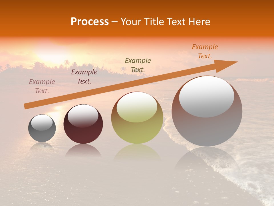 Dusk Travel Lagoon PowerPoint Template