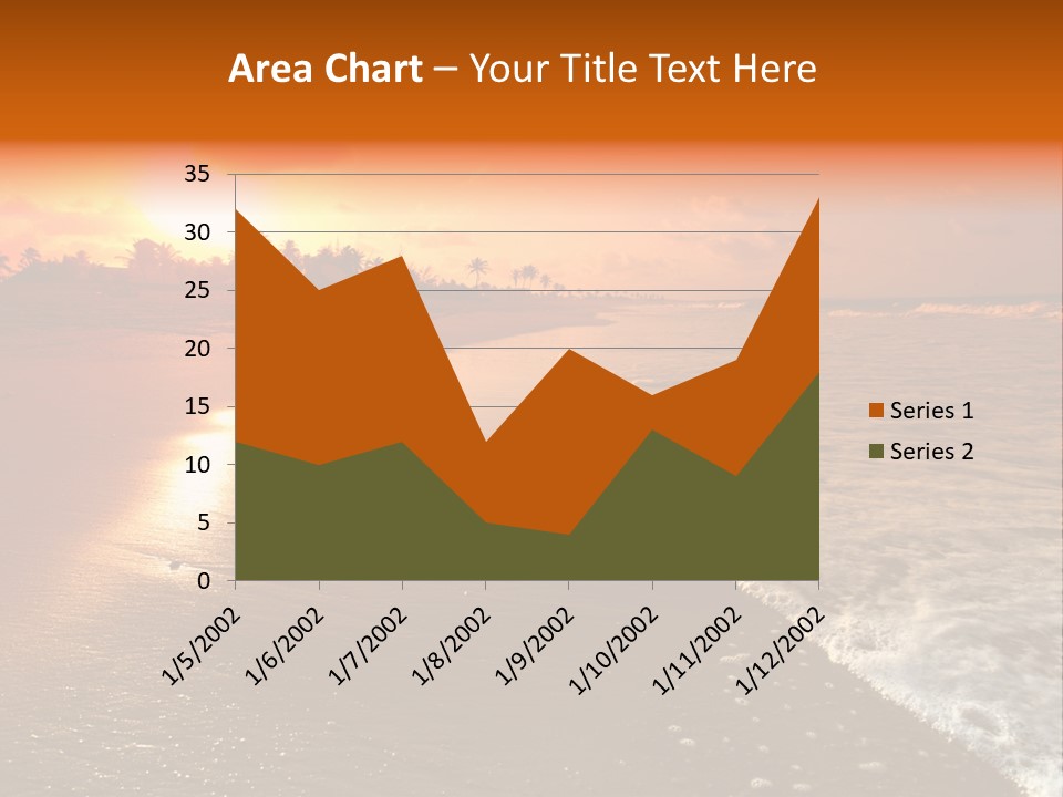 Dusk Travel Lagoon PowerPoint Template