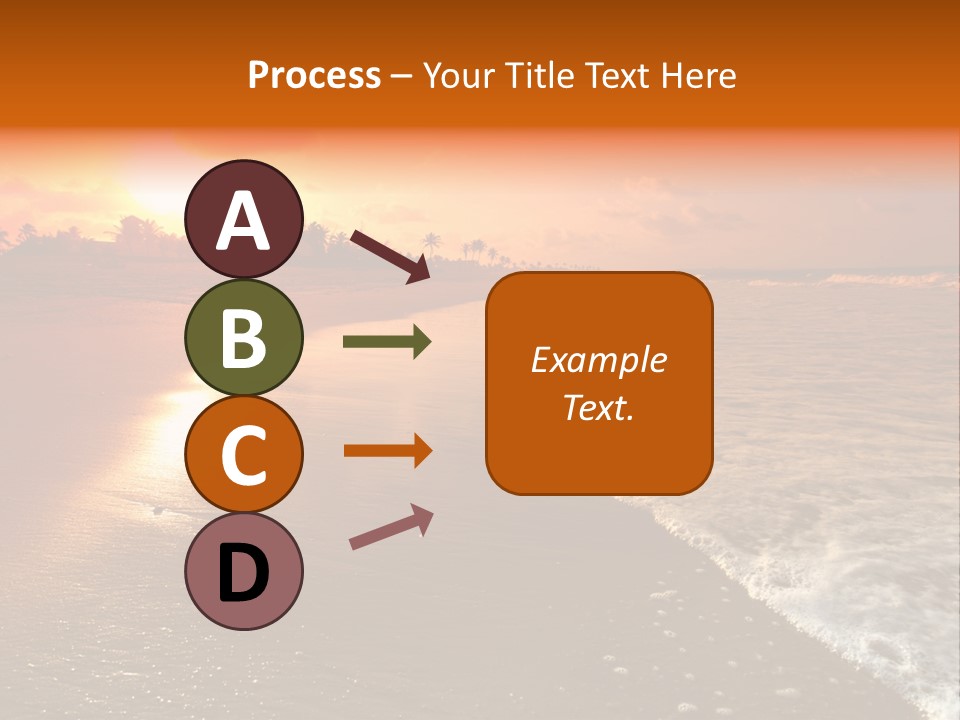 Dusk Travel Lagoon PowerPoint Template