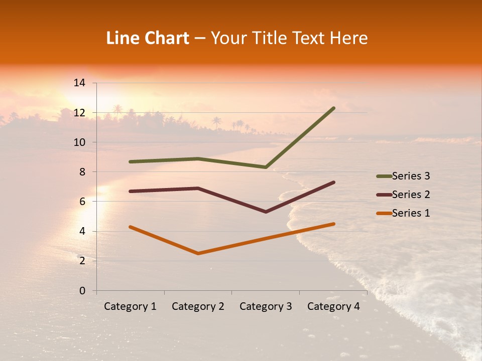 Dusk Travel Lagoon PowerPoint Template