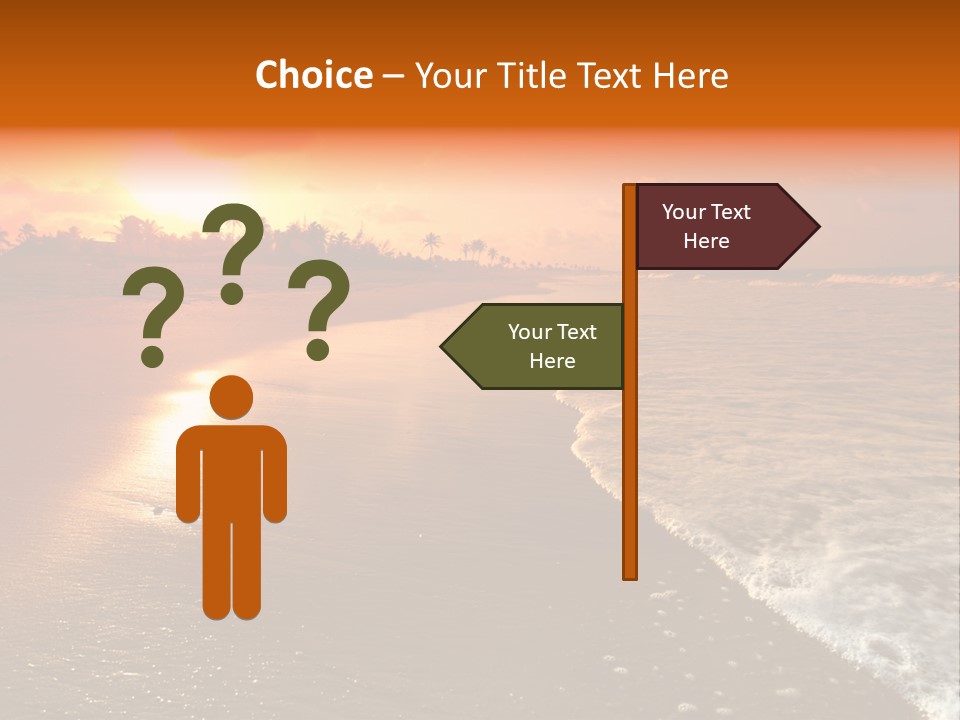 Dusk Travel Lagoon PowerPoint Template