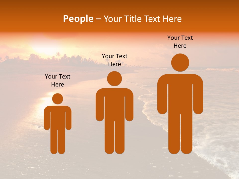 Dusk Travel Lagoon PowerPoint Template