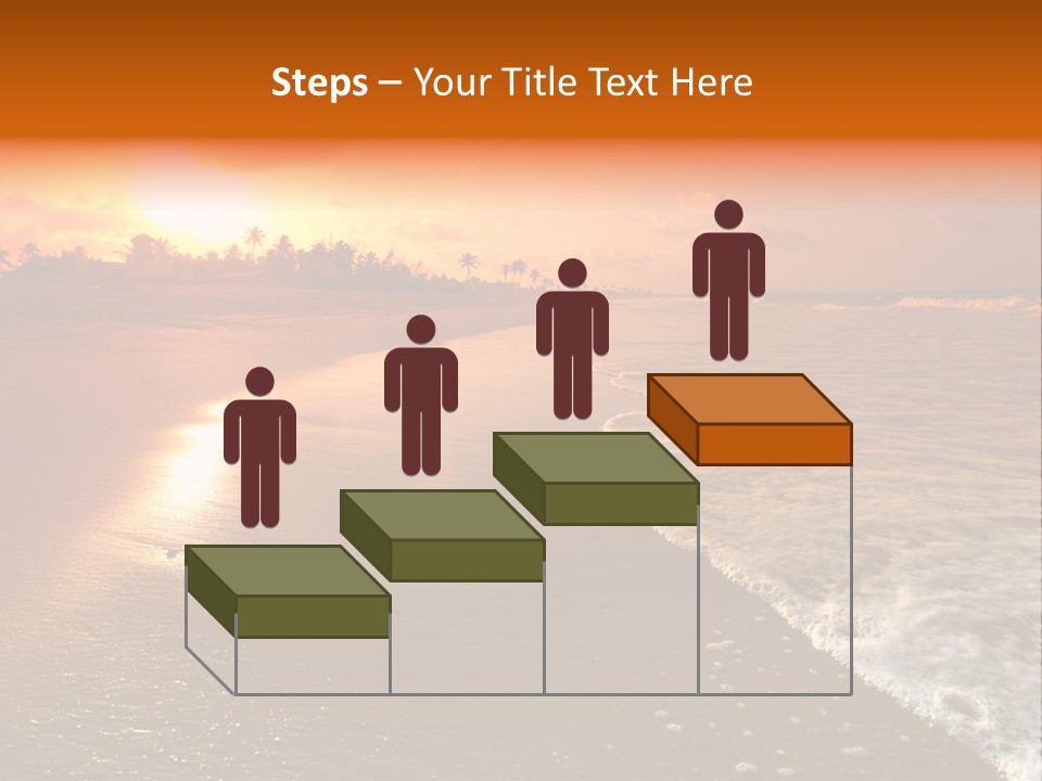 Dusk Travel Lagoon PowerPoint Template