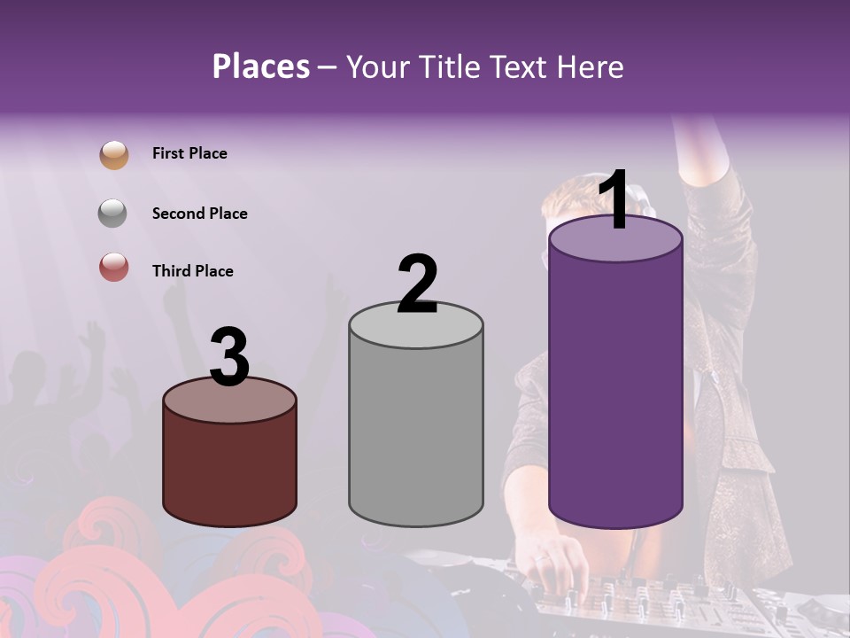 Play Boy Headphone PowerPoint Template