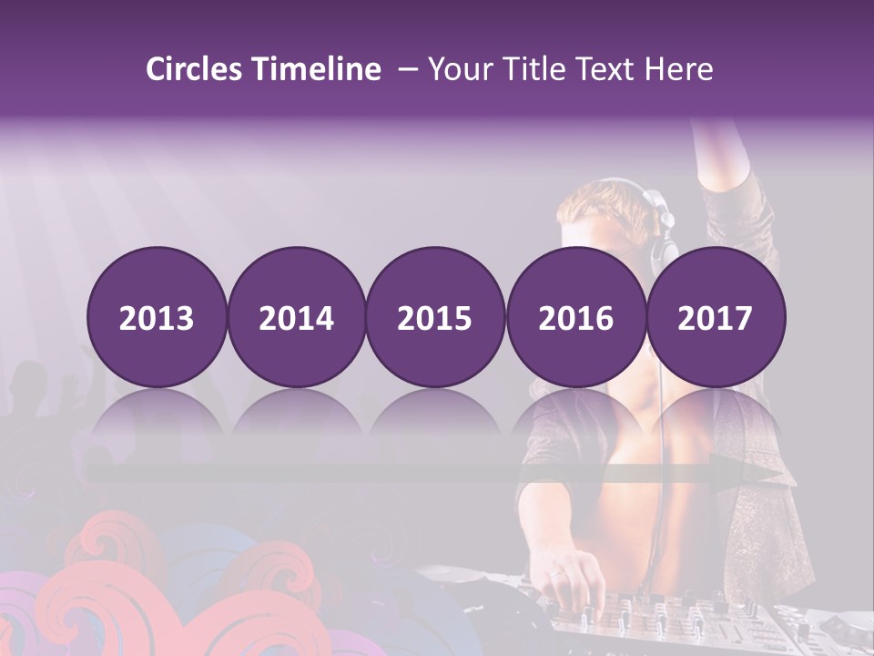 Play Boy Headphone PowerPoint Template