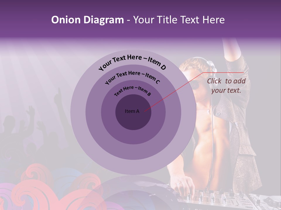 Play Boy Headphone PowerPoint Template