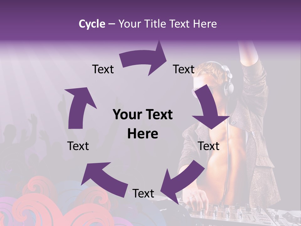 Play Boy Headphone PowerPoint Template