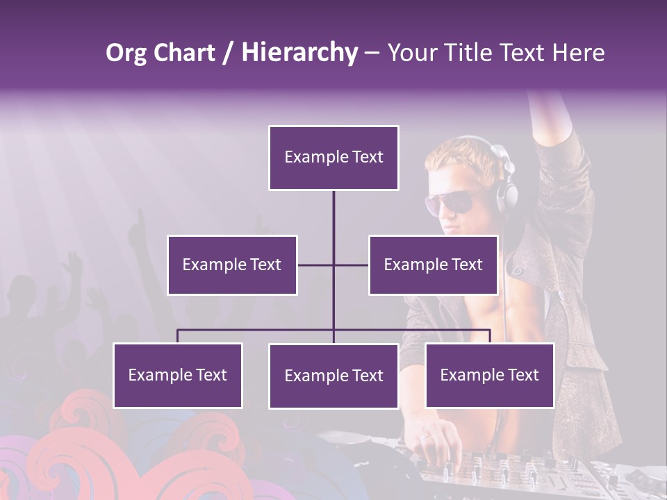 Play Boy Headphone PowerPoint Template