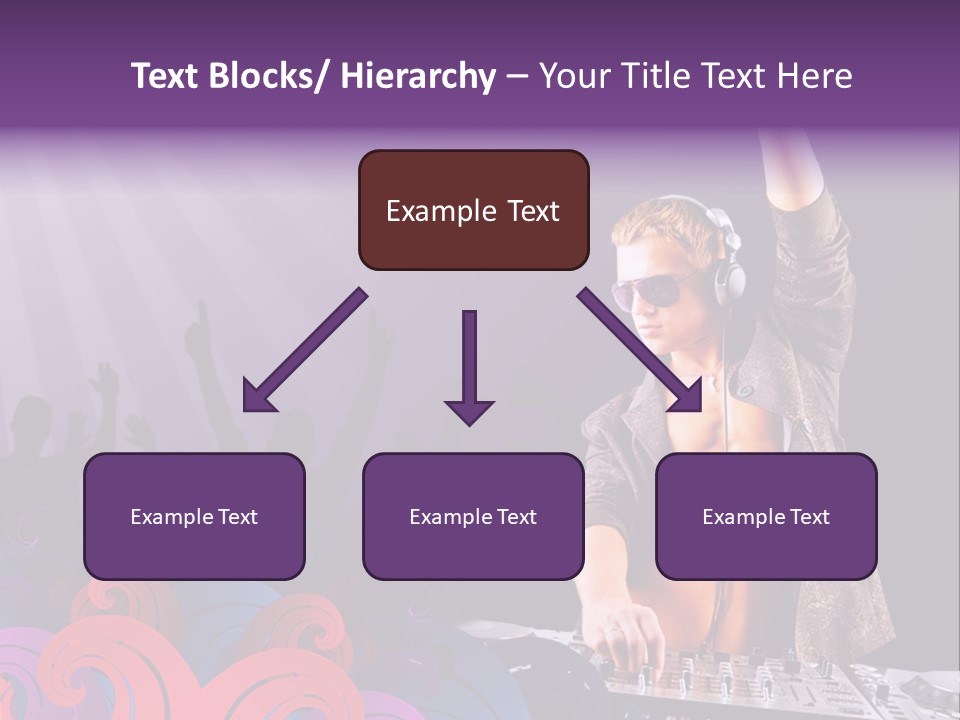 Play Boy Headphone PowerPoint Template