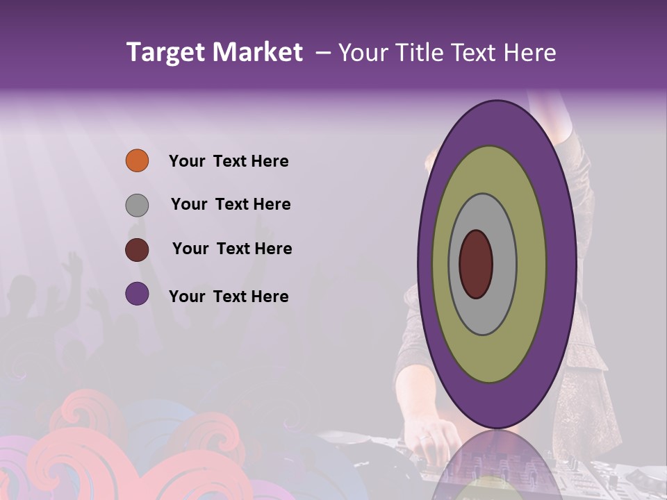 Play Boy Headphone PowerPoint Template