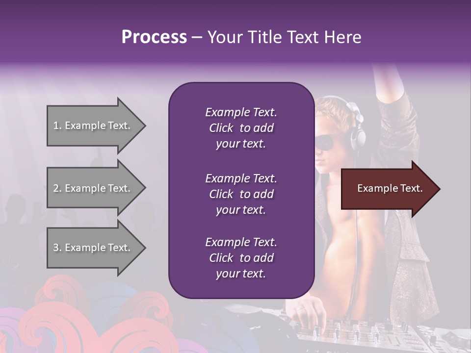 Play Boy Headphone PowerPoint Template