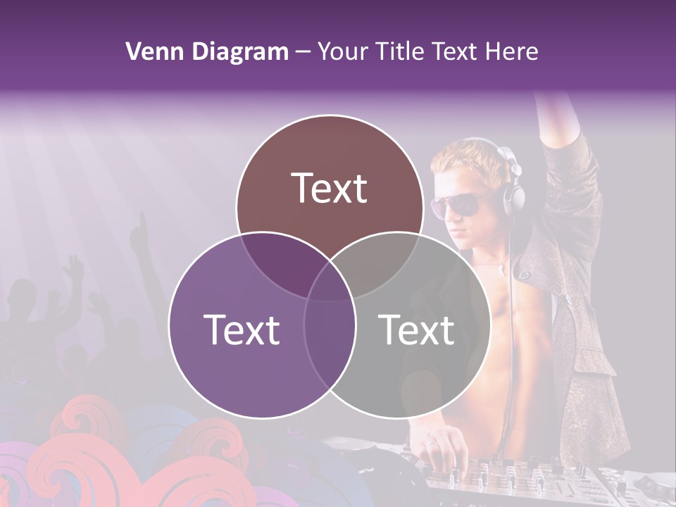 Play Boy Headphone PowerPoint Template