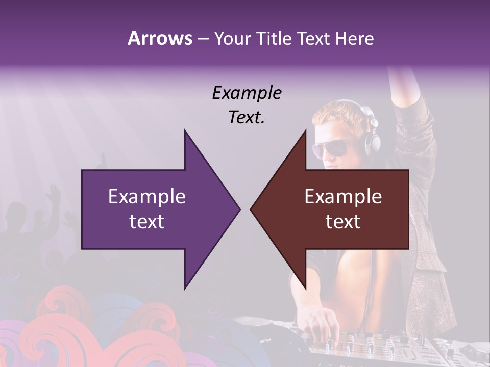 Play Boy Headphone PowerPoint Template