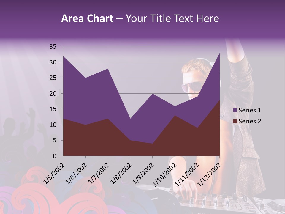 Play Boy Headphone PowerPoint Template